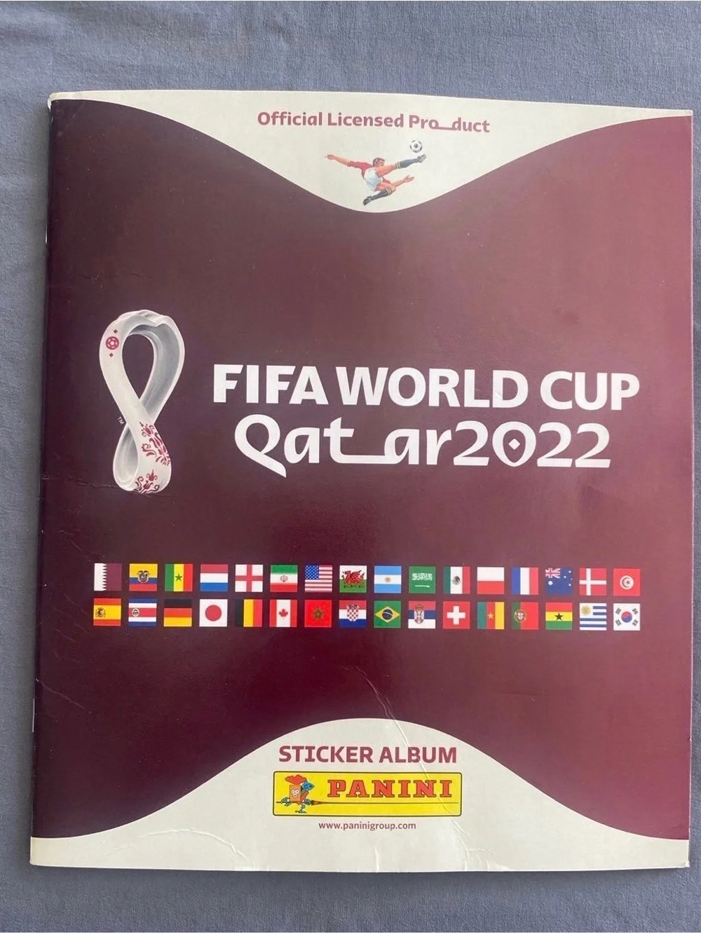 FIFA World Cup Qatar 2022 Panini Sticker Book Soccer Football UEFA